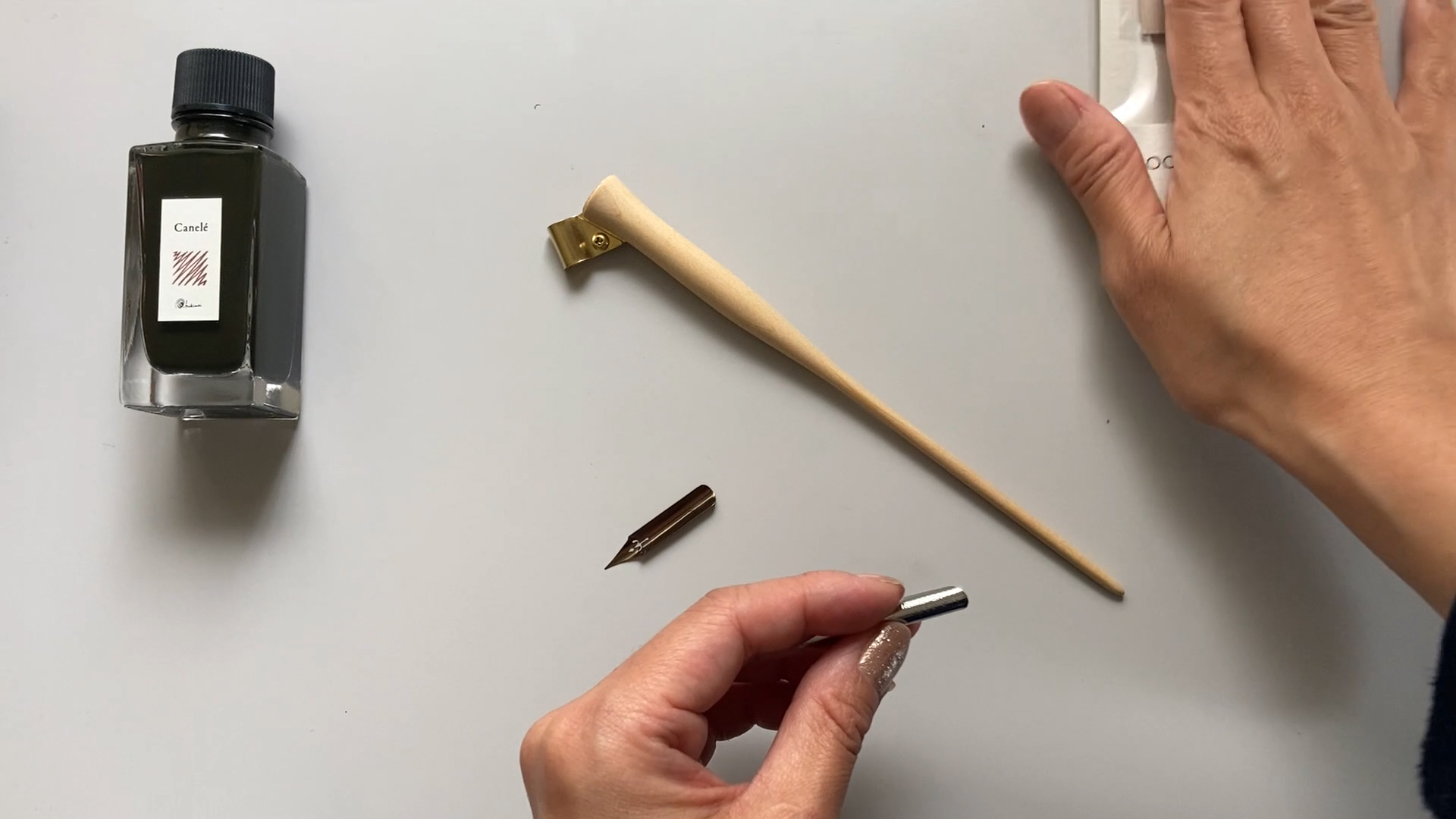 「カリグラフィーペン・2つのニブを試した結果!」Calligraphy Pen/Review of 2 nibs | kosayu house