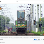 インドの貨物列車