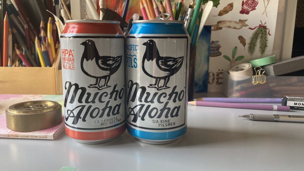 ビール　Mucho Aloha